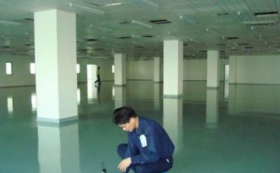 如何检测环氧地坪厚度和金川环氧地坪用量